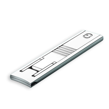 MR.GREEN slim stainless-steel nail clipper MR-9999, ultra-thin portable design for precise, clean cuts
