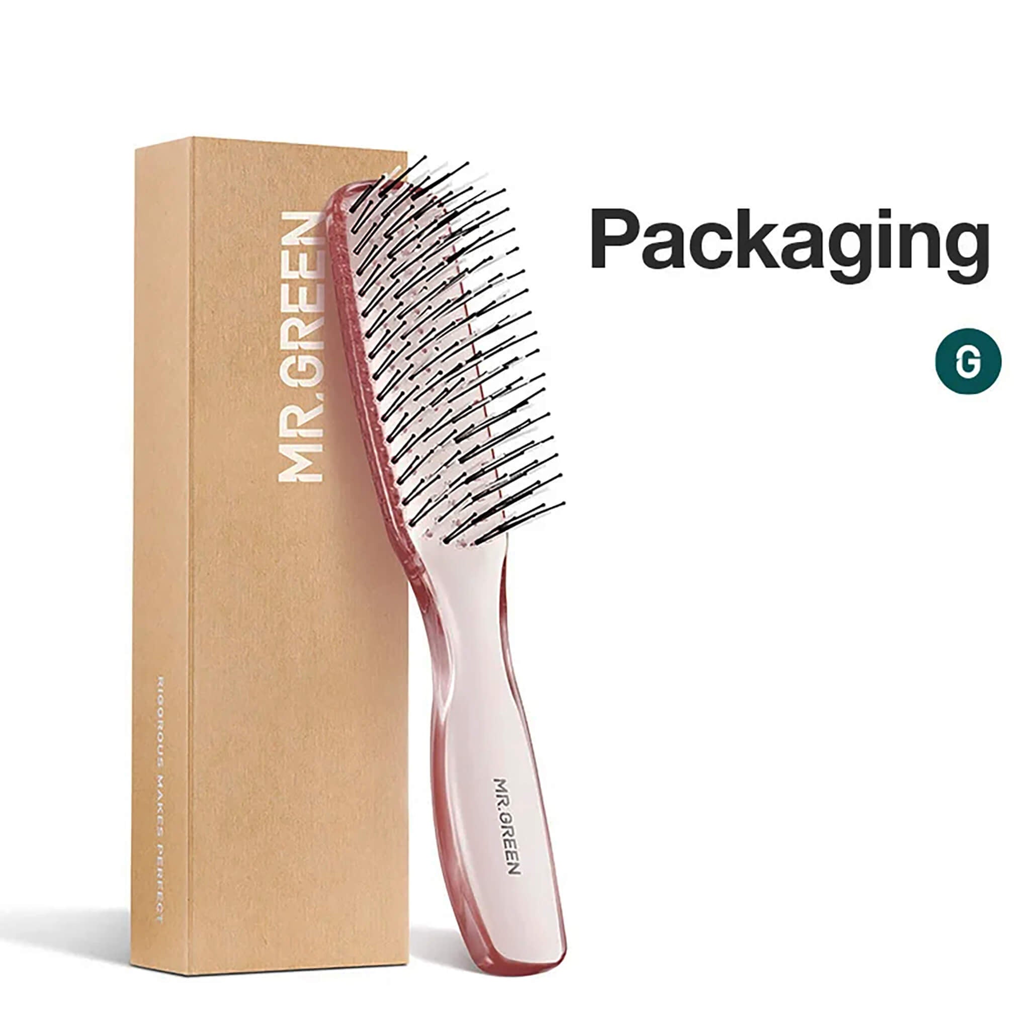 Best Hair Brush for Scalp Massage & Detangling | MR.GREEN