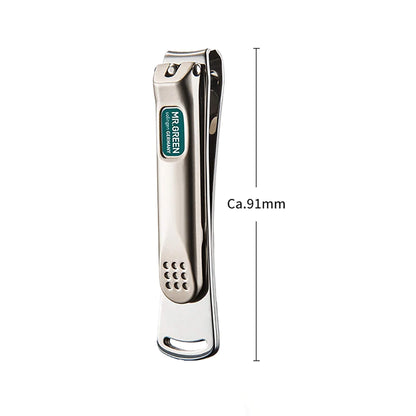 MR.GREEN MR-1114 large 91 mm curved blade nail clipper heavy-duty stainless ergonomic handle