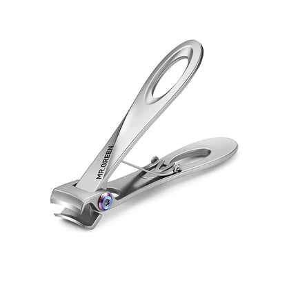 MR.GREEN Mr-9225 mediano, cortaúñas de mandíbula ancha para uñas gruesas; diseño ergonómico, acabado profesional.