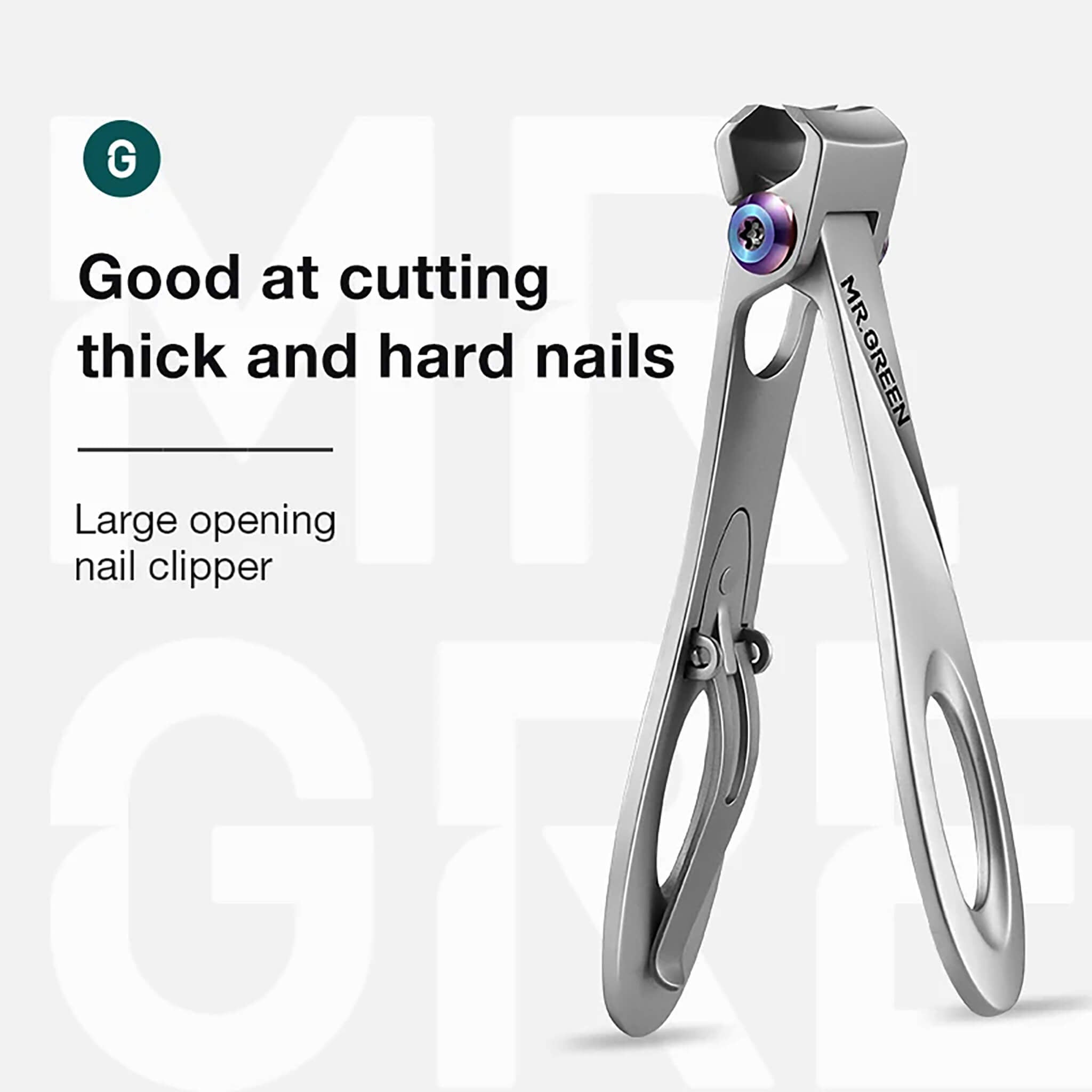 Wide Jaw Heavy Duty Toenail Clippers | MR.GREEN