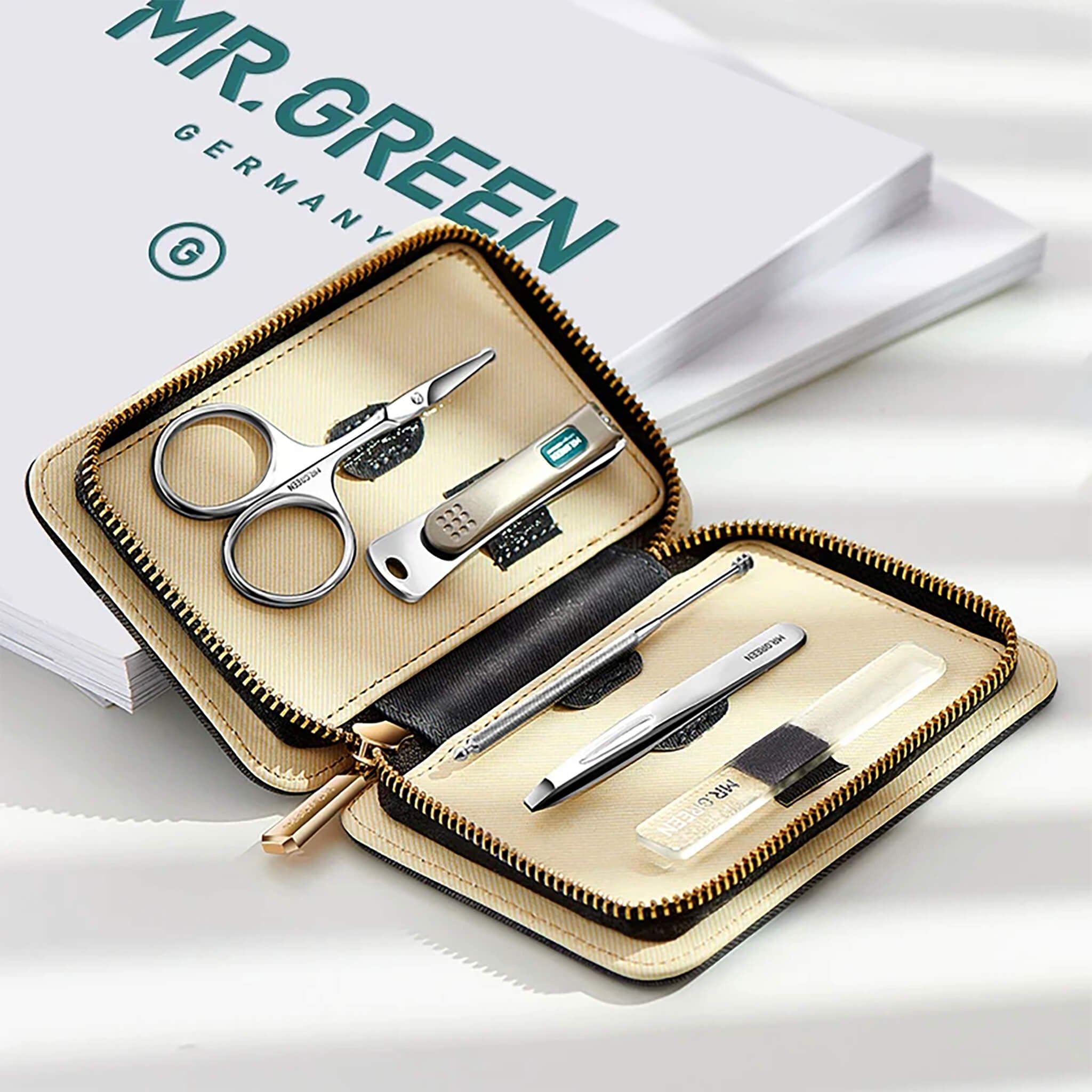 5-in-1 Portable Manicure Set Tools for Nail Care | MR.GREEN