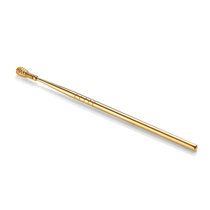 MR.GREEN MR-2161 spiral ear pick main image – gold stainless steel 360° spring head, premium ear wax remover