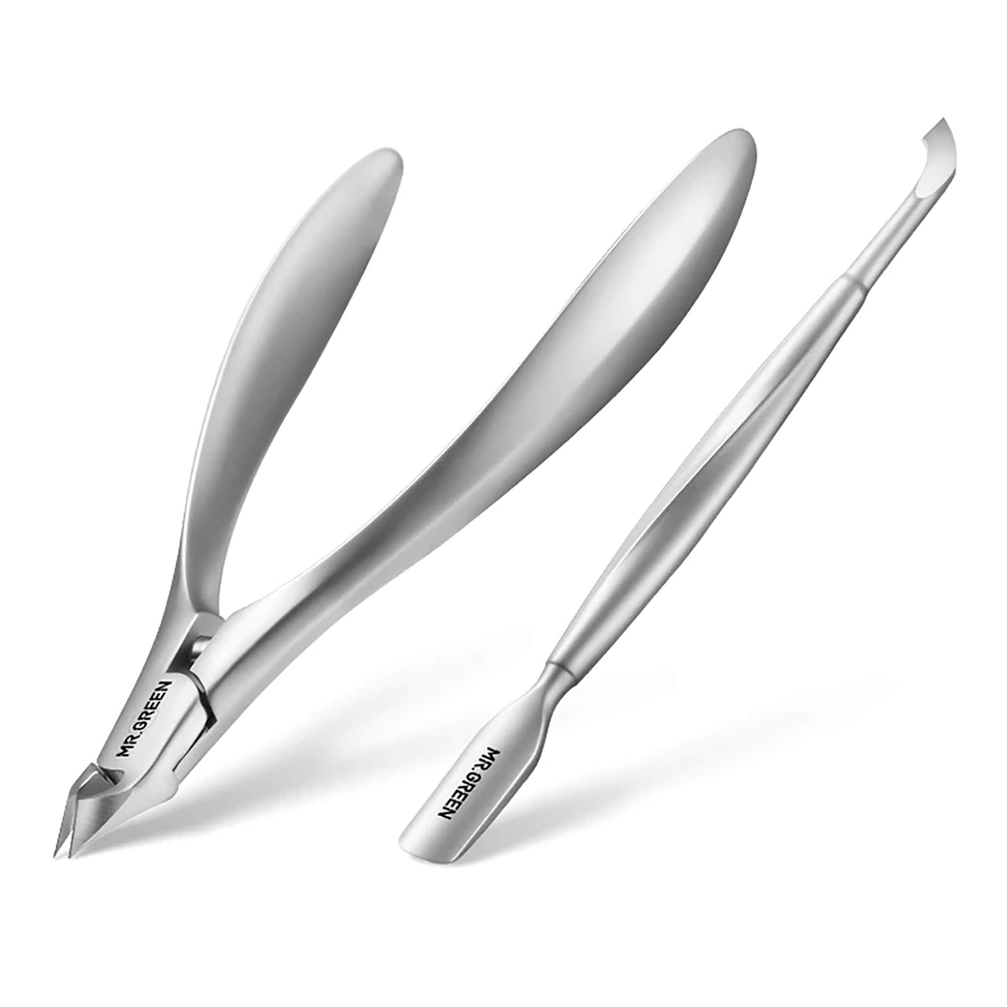 MR.GREEN Stainless Cuticle Nippers Spring Remover